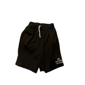 FBI National Academy Black Shorts Mens Med